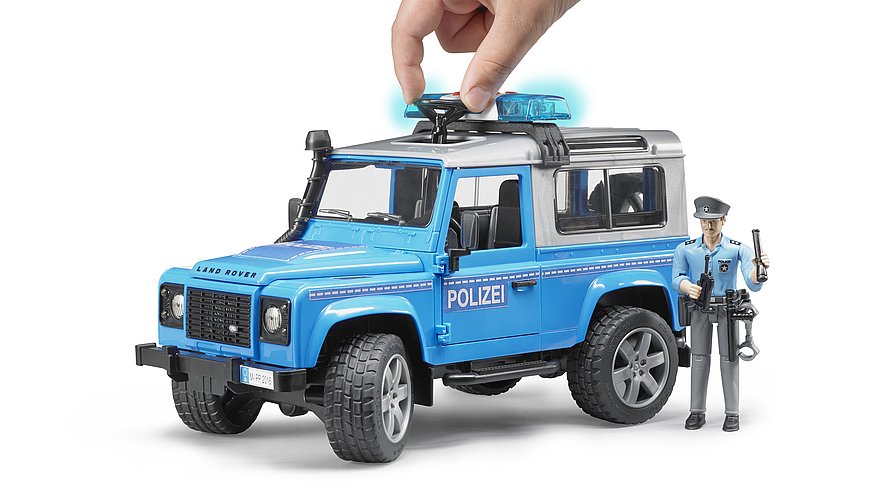 COCHE POLICIA LAND ROVER DEFENDER - Imagen 2