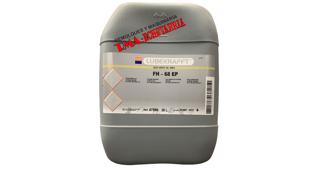 comprar hidraulico 68 krafft 20l rma echevarria