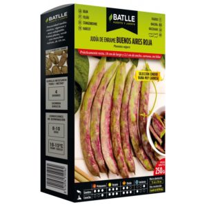 Semilla judía de enrame Buenos aires roja 250gr