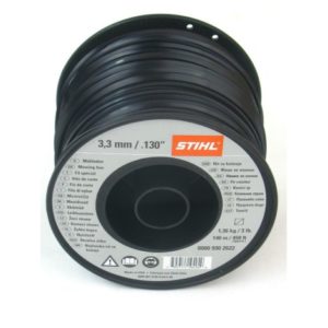 HILO DE CORTE DESBROZADORA STIHL 3,3MM NEGRO CUADRADO