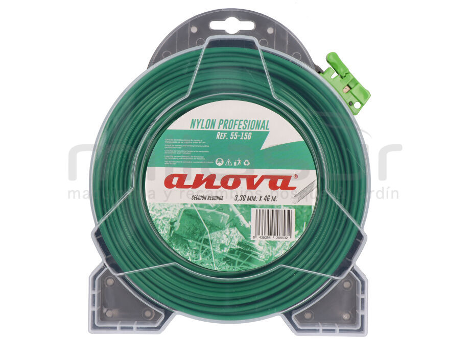 comprar hilo desbrozadora anova 3,3mm 46metros rma echevarria
