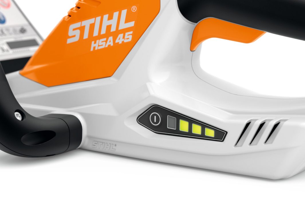 CORTASETOS BATERÍA STIHL HSA 45 (incluye batería y cargador) - Imagen 3